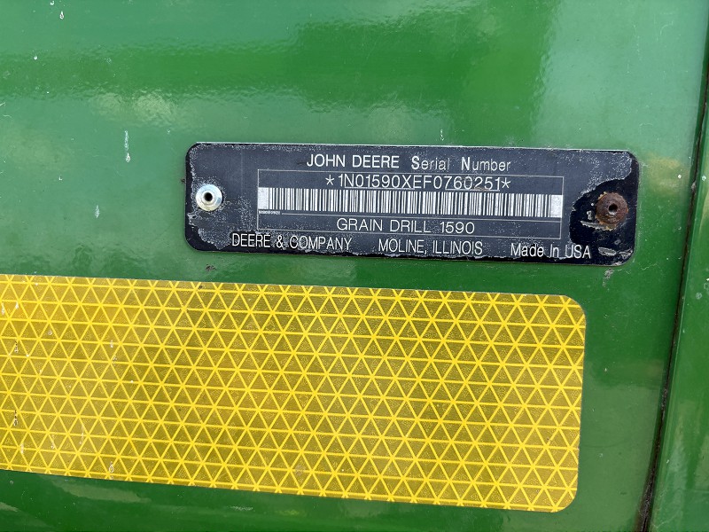 2016 John Deere 1590 Drill