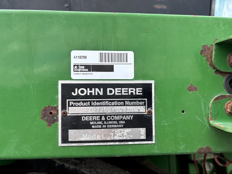 2008 John Deere 7350 Forage Harvester