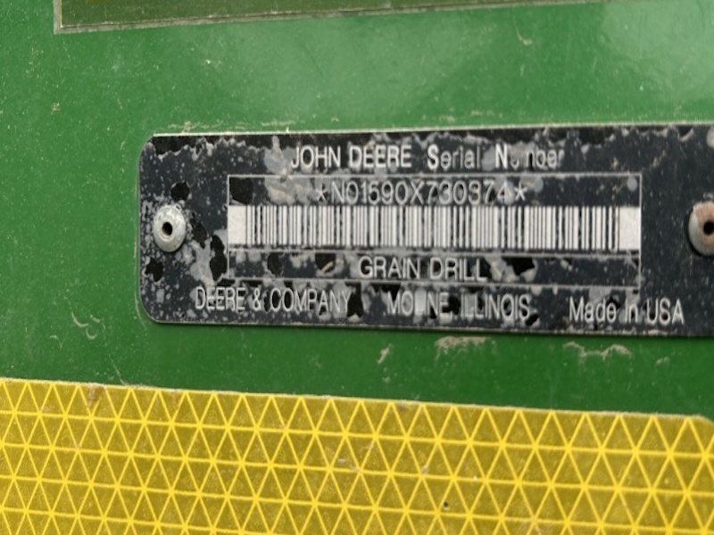 2008 John Deere 1590 Drill