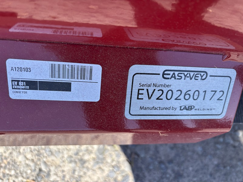 2026 Easy-Vey 8X31 Belt Conveyor