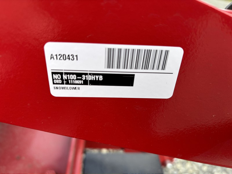 2026 Normand N100-310HYB Snow Blower