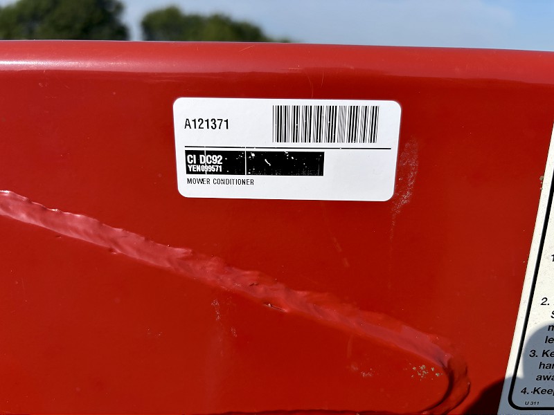 2014 Case IH DC92 Mower Conditioner