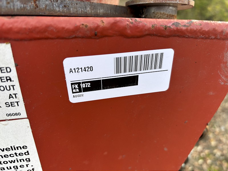 2009 Farm King 1072 Grain Auger
