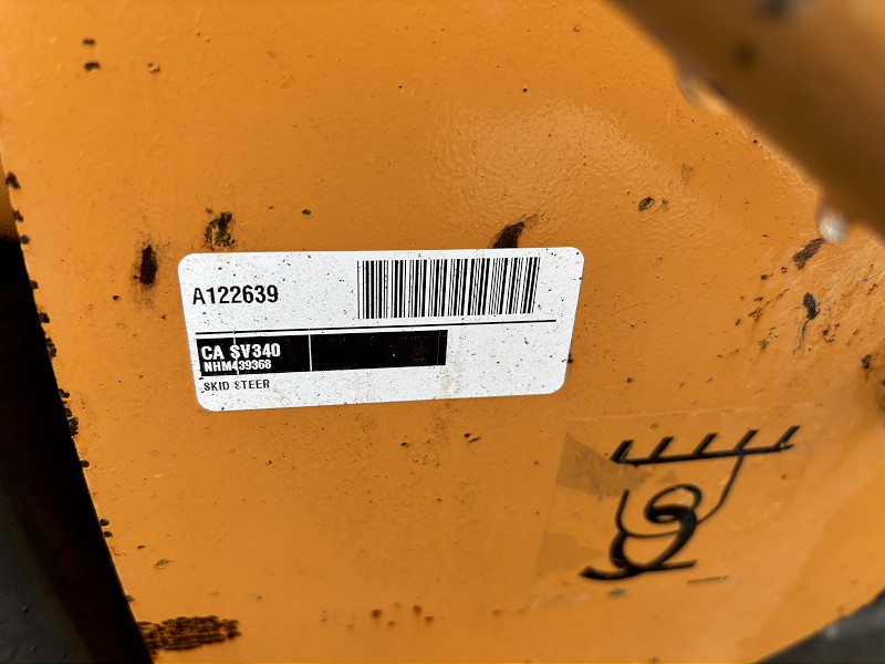 2019 Case SV340 Skid Steer Loader