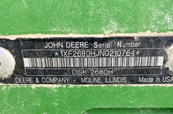 John Deere 2680H Disk