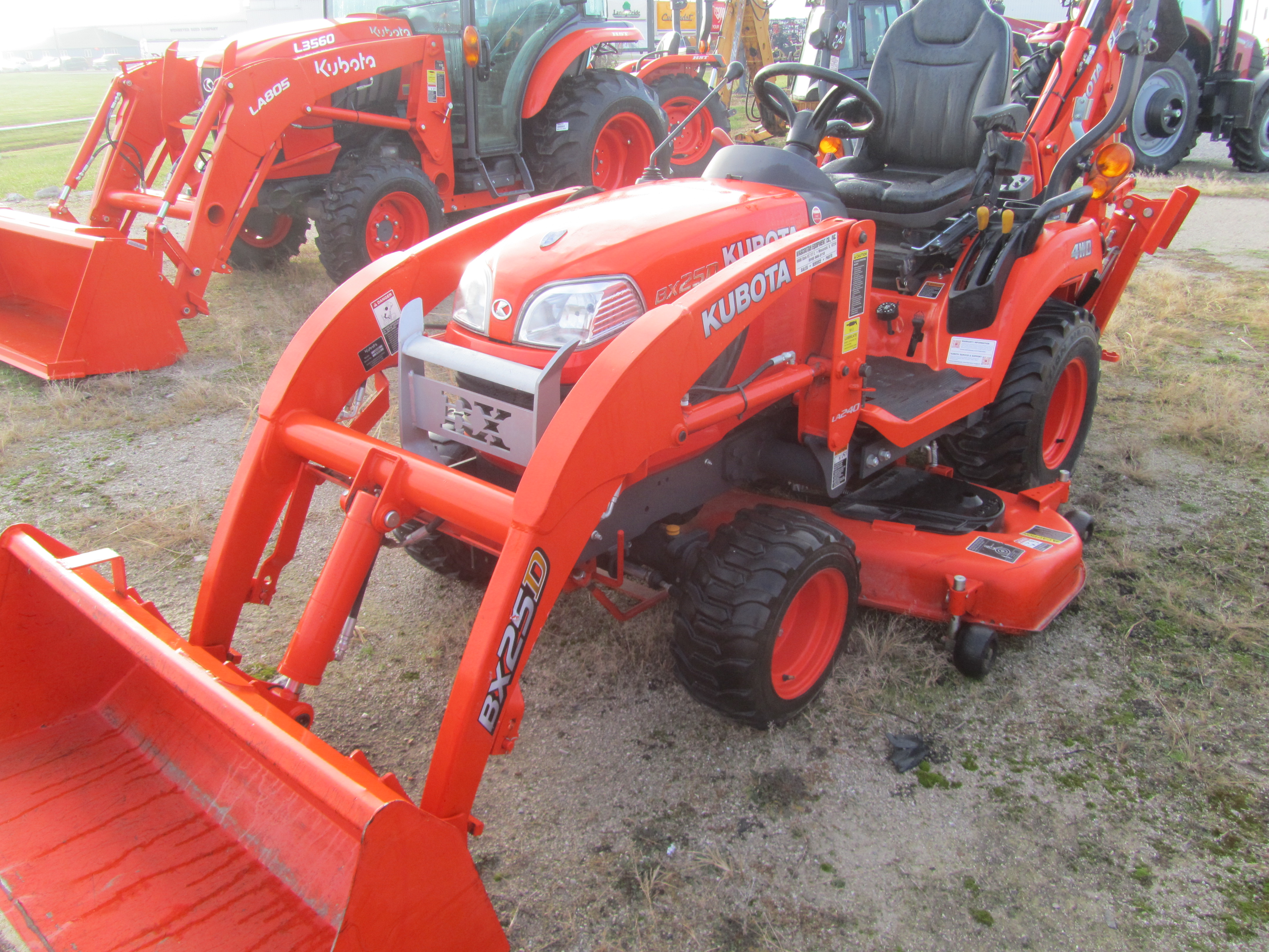 2013 Kubota Bx25d Tractor Loader Backhoe For Sale In Mascoutah Il Ironsearch