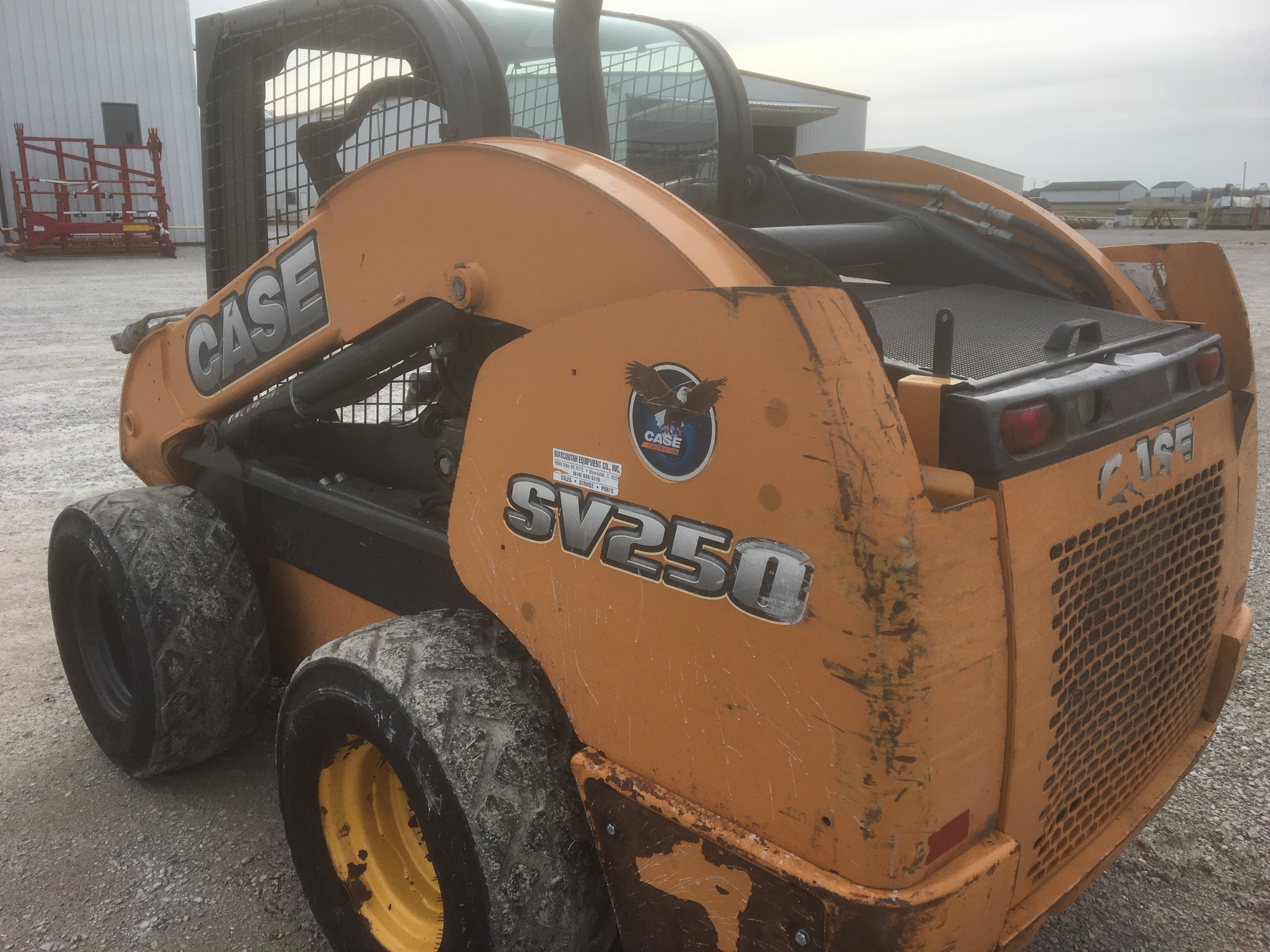 2014 Case SV250 Skid Steer Loader