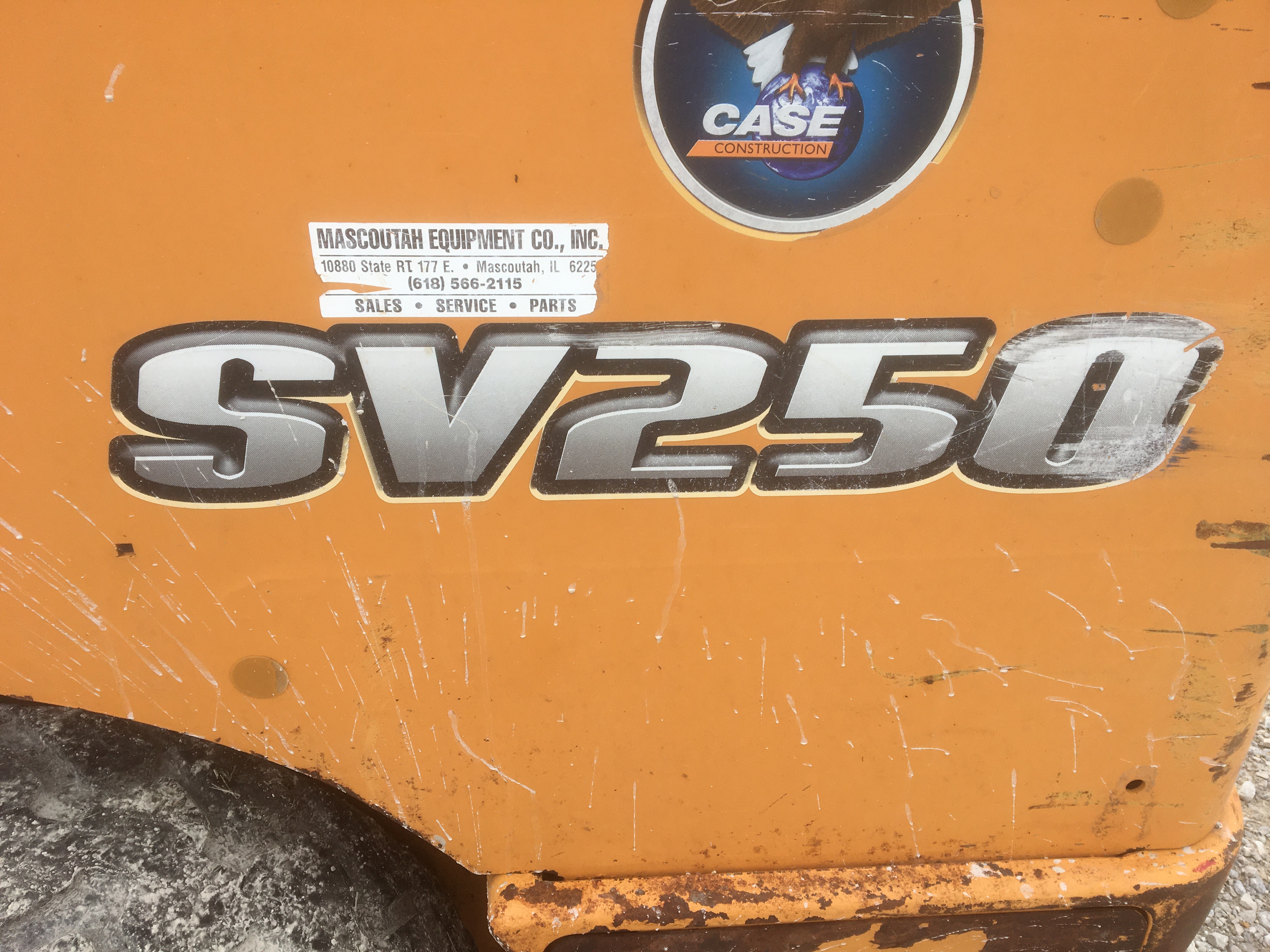 2014 Case SV250 Skid Steer Loader