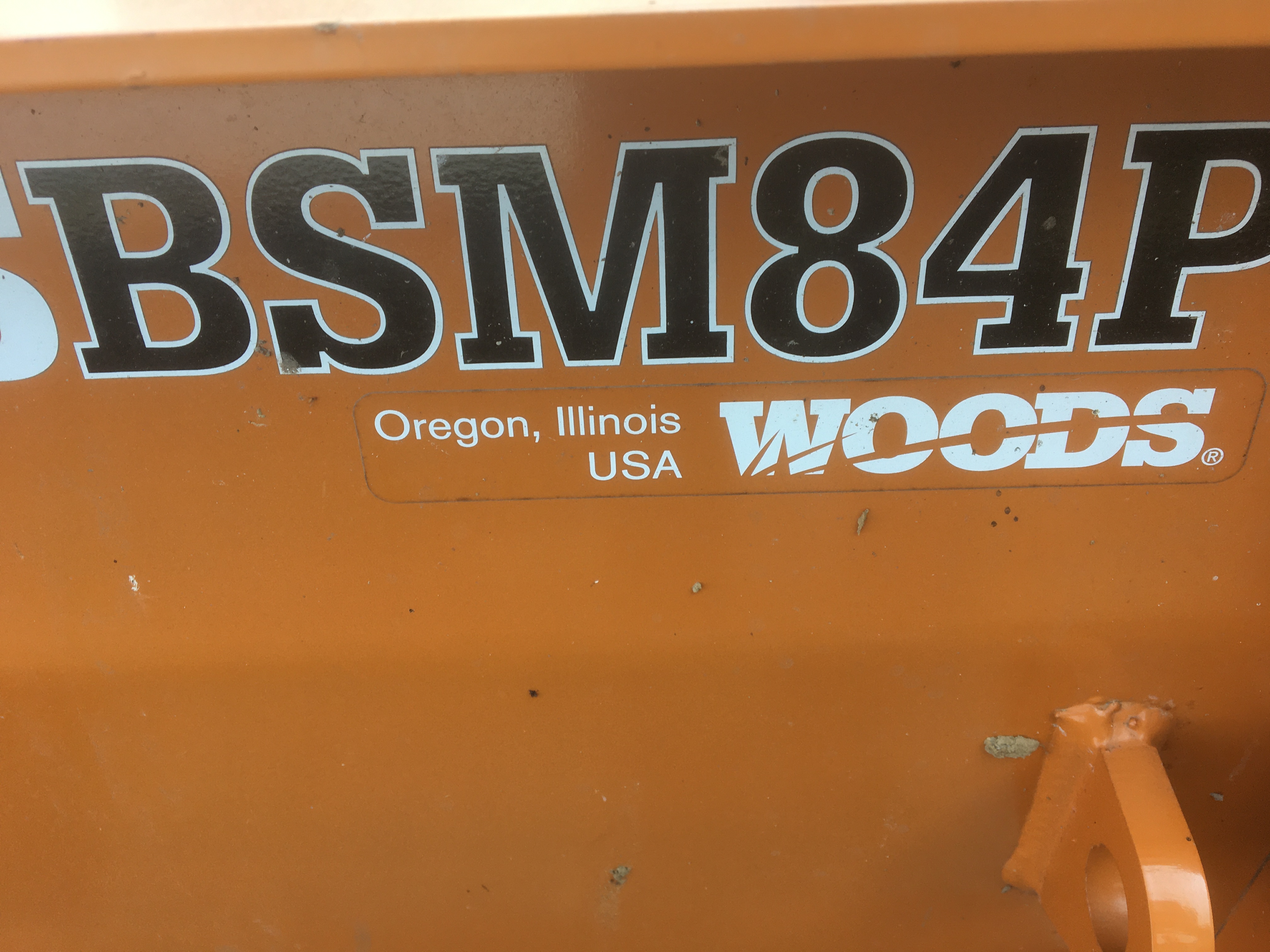 Woods BSM84 Blade Box