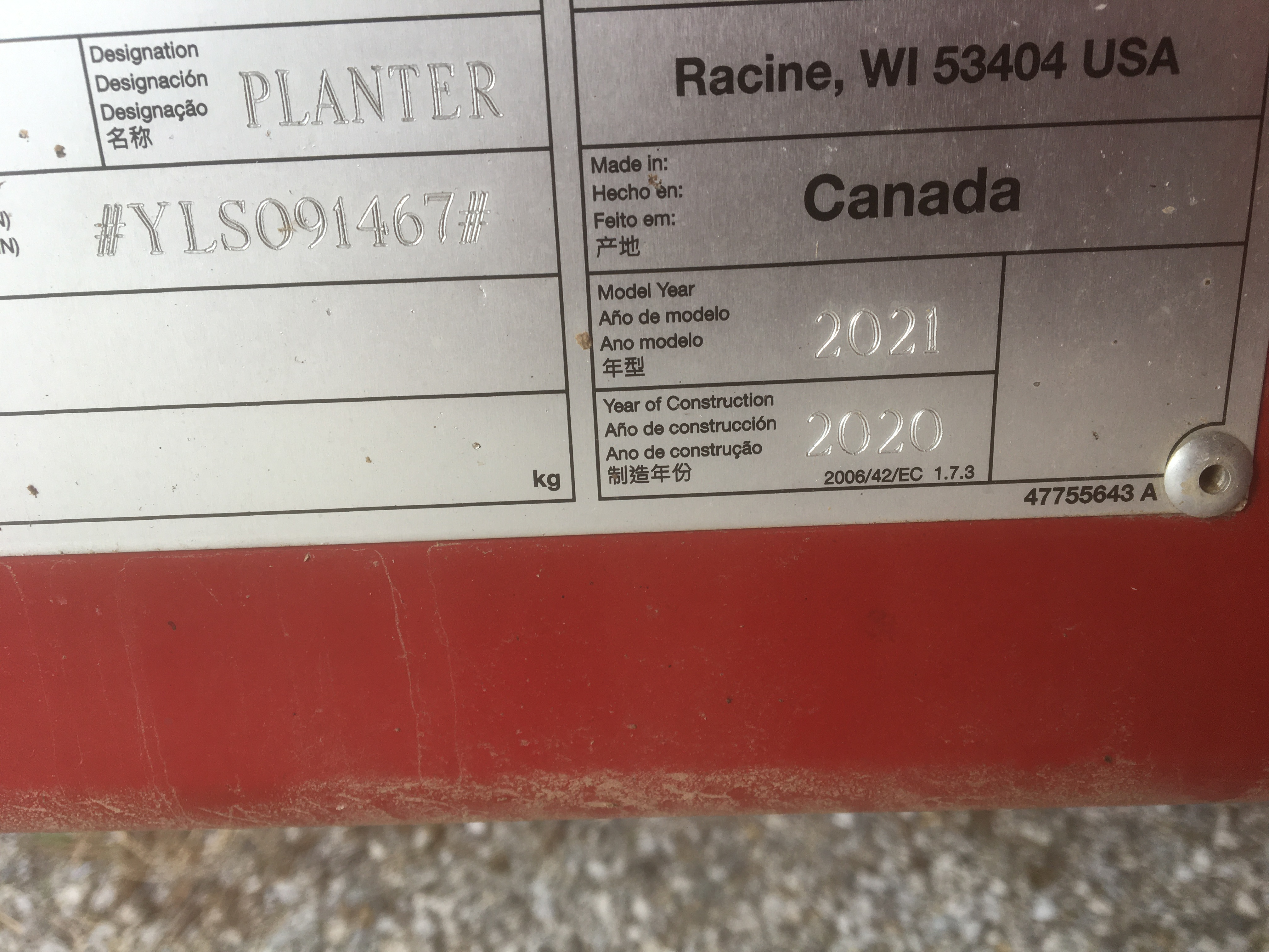 2021 Case IH 2140 Planter