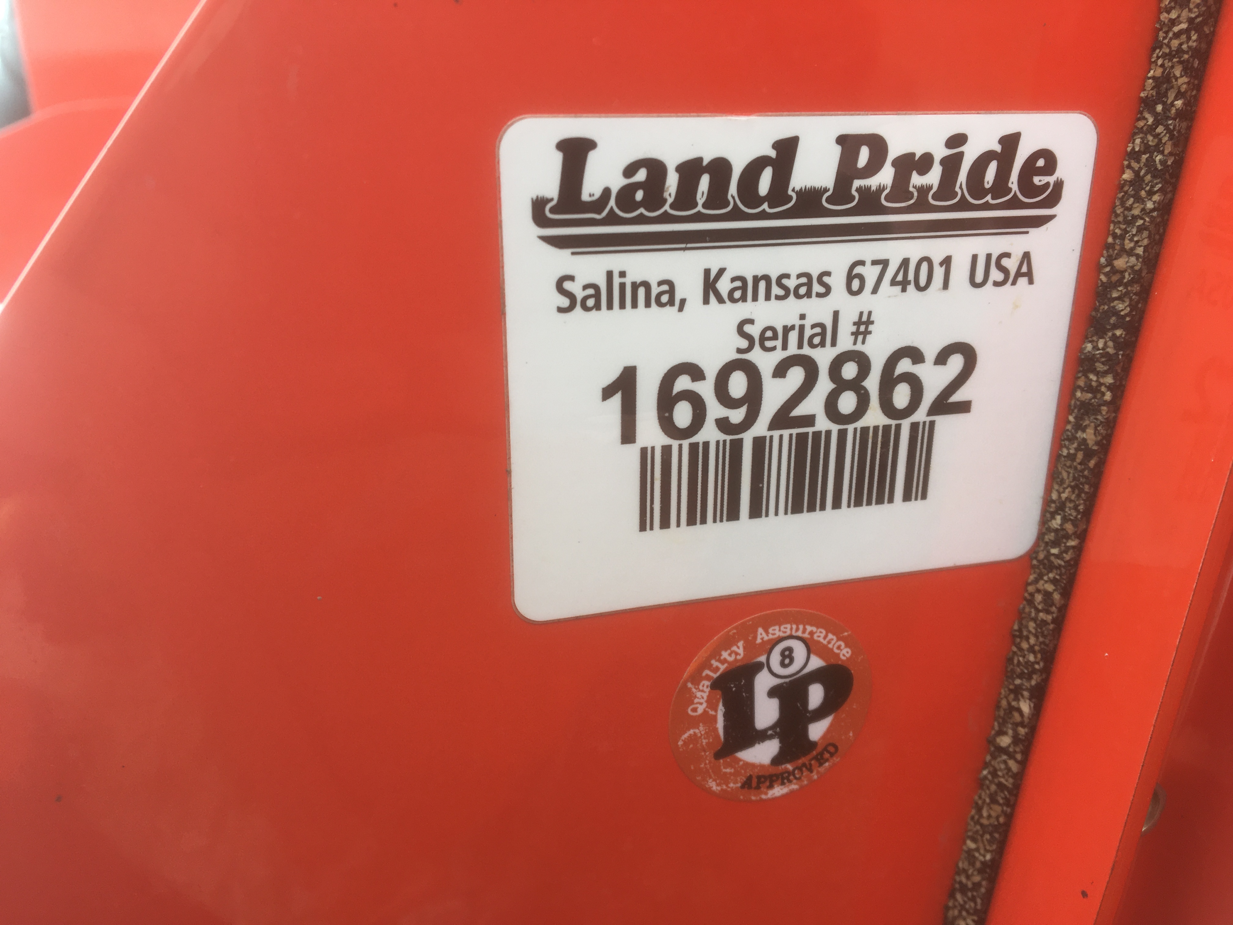 2021 Land Pride RTR1266 Tiller