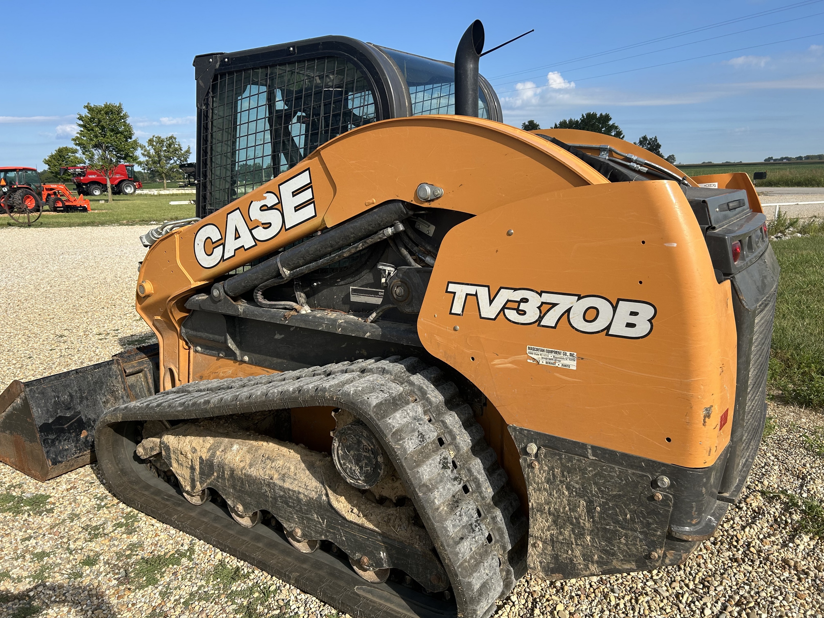 2021 Case TV370B T4 FINAL Compact Track Loader