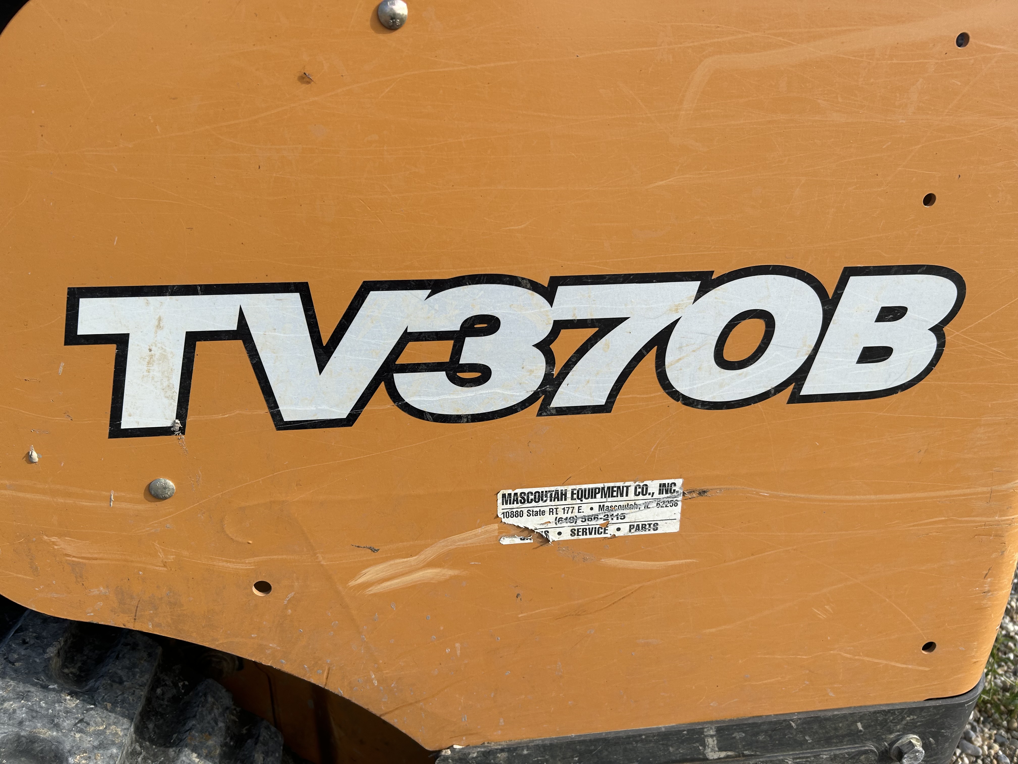 2021 Case TV370B T4 FINAL Compact Track Loader