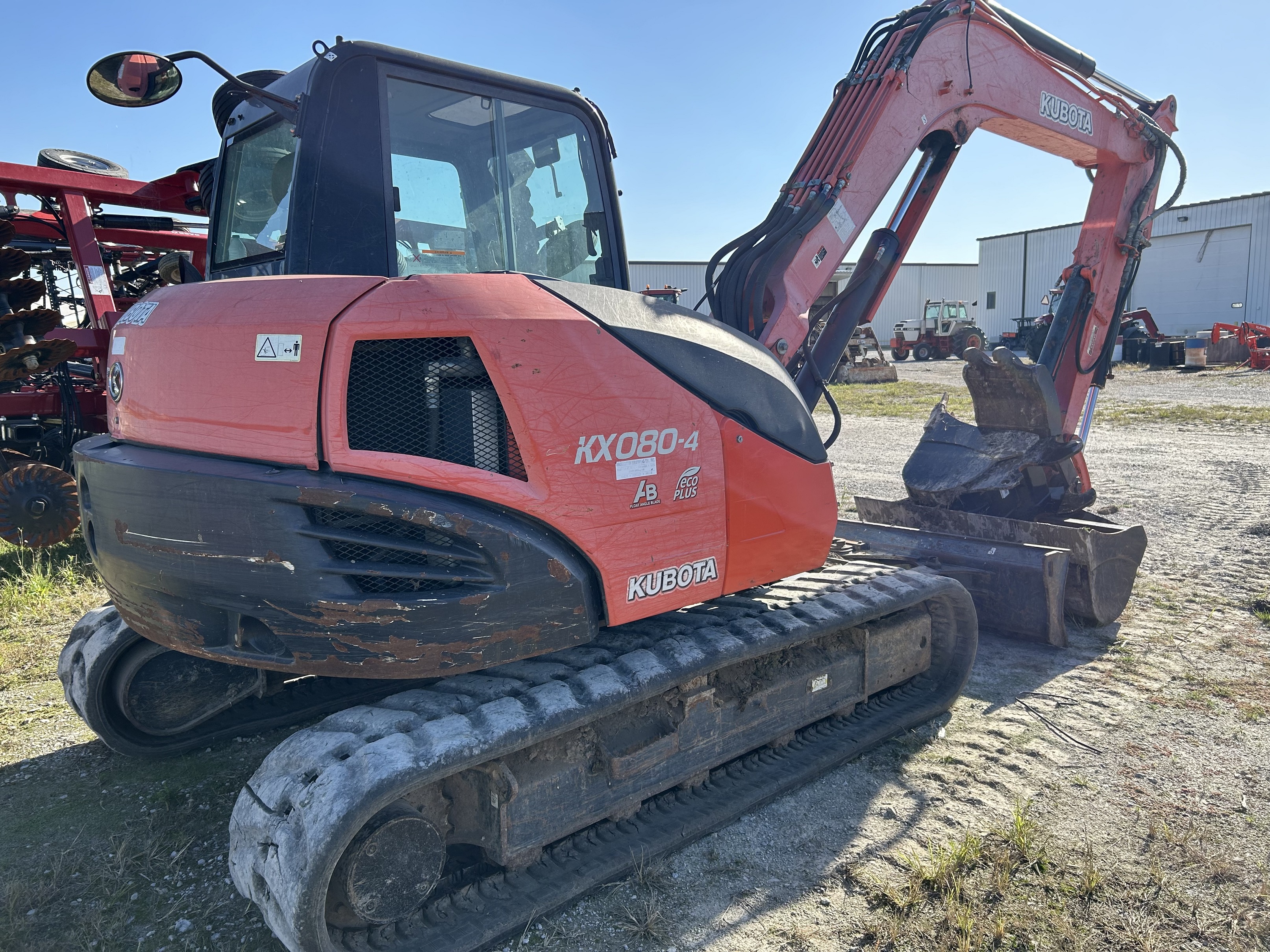 2015 Kubota KX080-4R3A Excavator