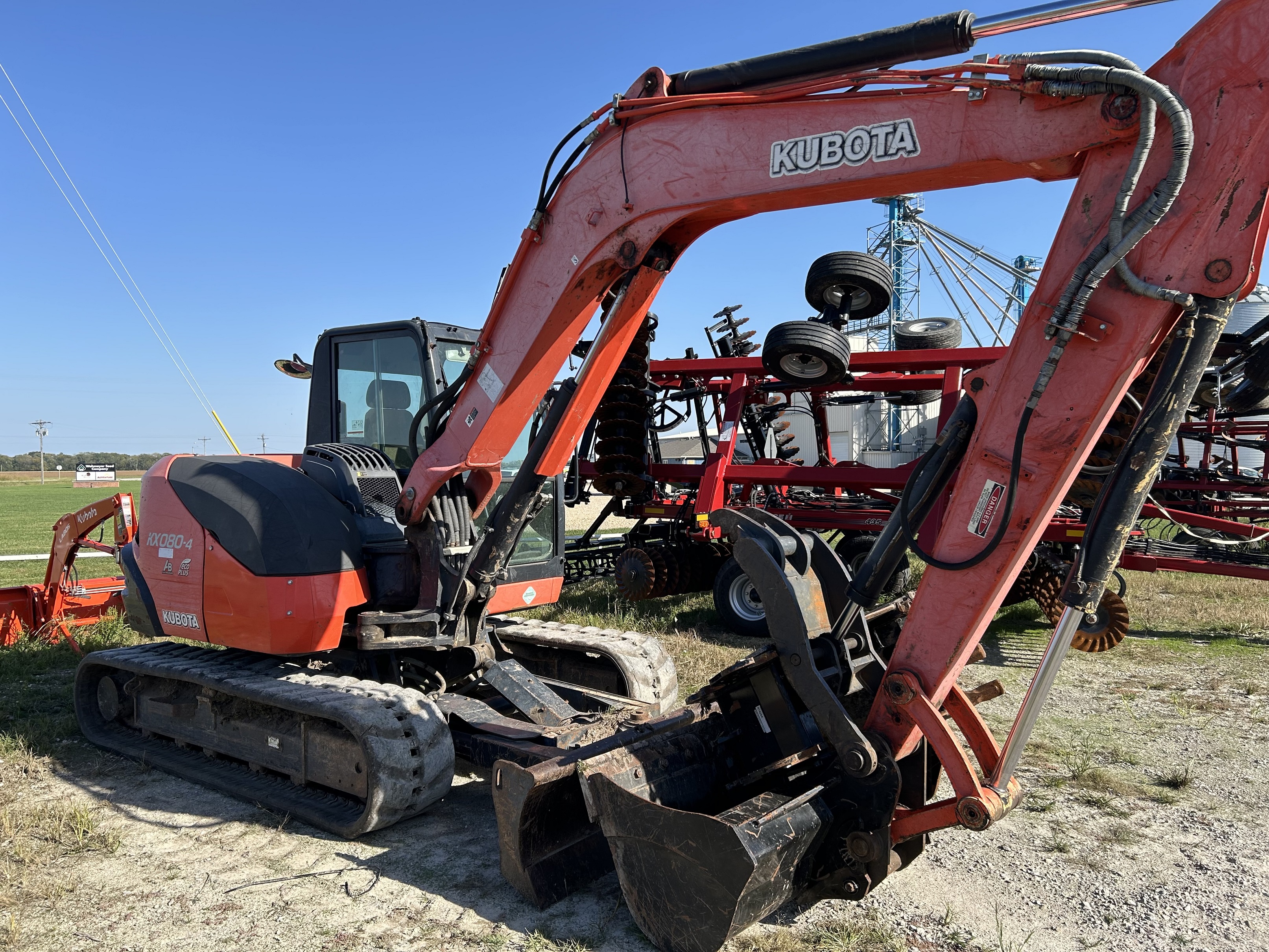 2015 Kubota KX080-4R3A Excavator