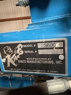 2008 Kinze 3600 Planter