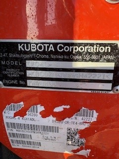 2021 Kubota KX040-4 Excavator