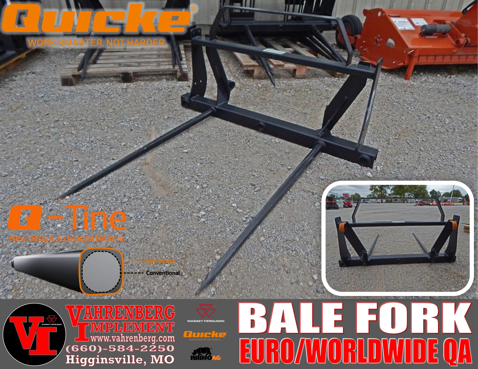 2026 Alo Quicke Euro/Worldwide QA Double Bale Spear