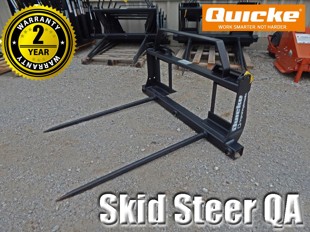 2024 Alo Quicke Skid Steer Double Bale Spear