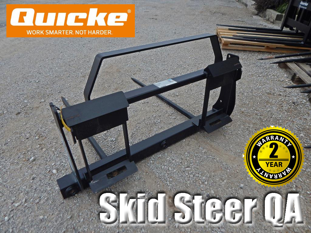 2024 Alo Quicke Skid Steer Double Bale Spear