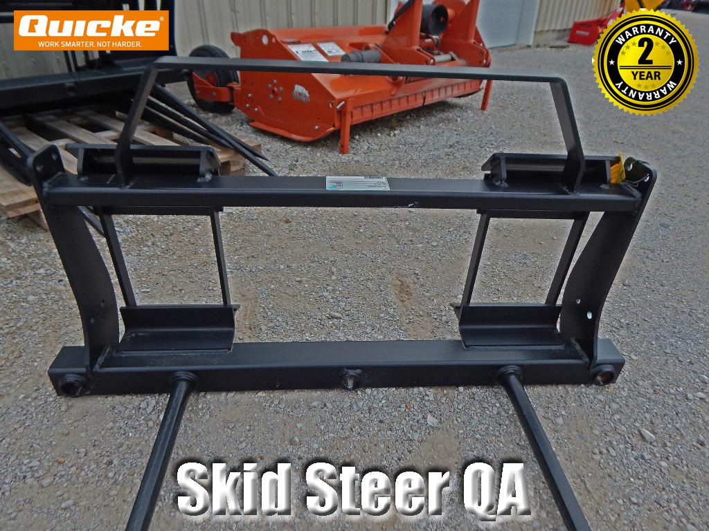 2024 Alo Quicke Skid Steer Double Bale Spear