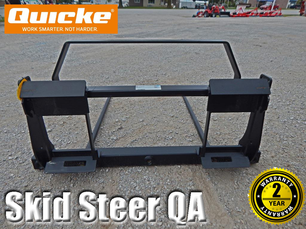 2024 Alo Quicke Skid Steer Double Bale Spear