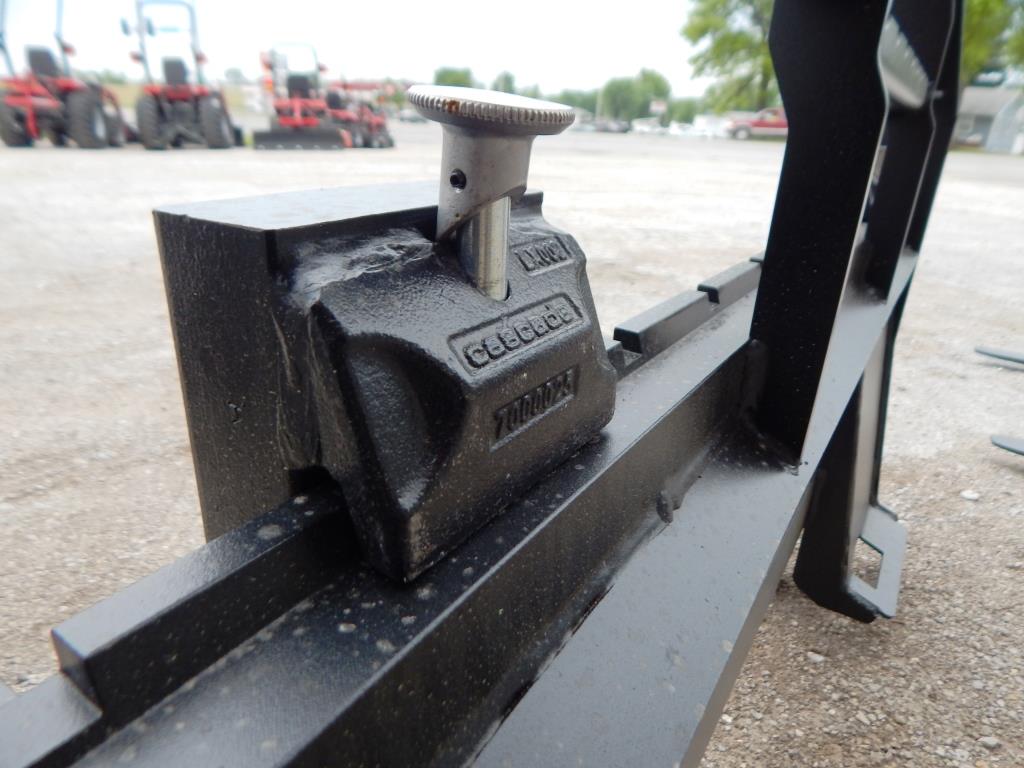 2025 Alo Quicke 1760# Skid Steer Quick Attach Pallet Fork