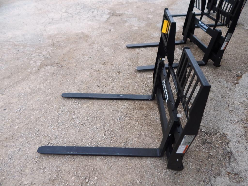 2025 Alo Quicke 1760# Skid Steer Quick Attach Pallet Fork
