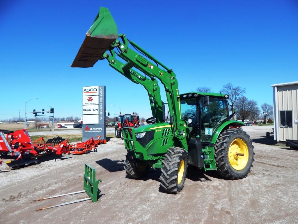 2016 John Deere 6120R Cab Tractor for sale in Higginsville, MO