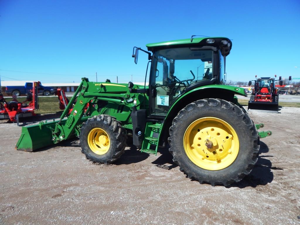 2016 John Deere 6120R Cab Tractor for sale in Higginsville, MO