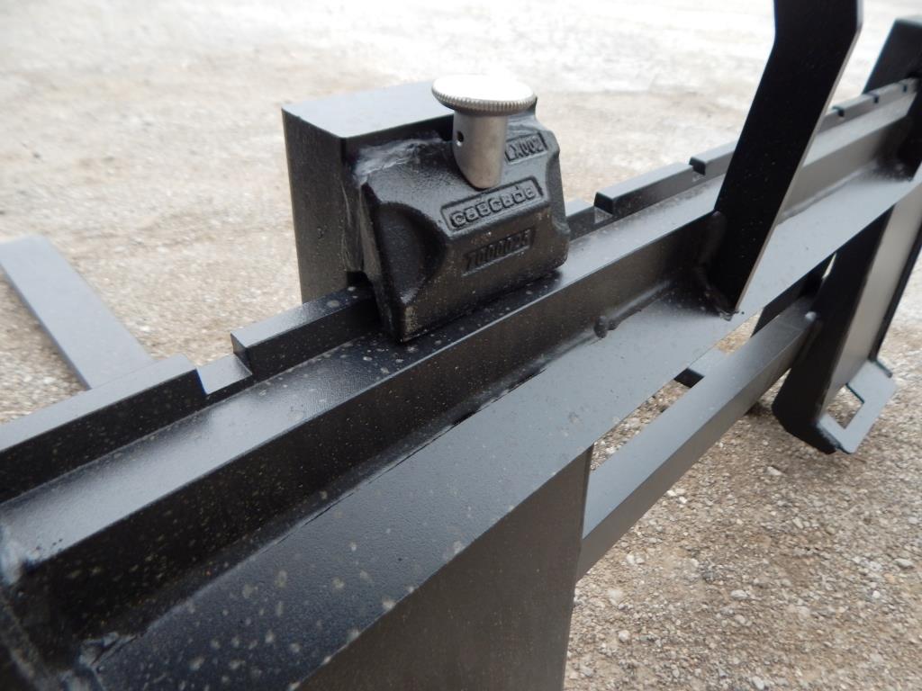 2025 Alo Quicke 3300# Skid Steer QA Pallet Fork