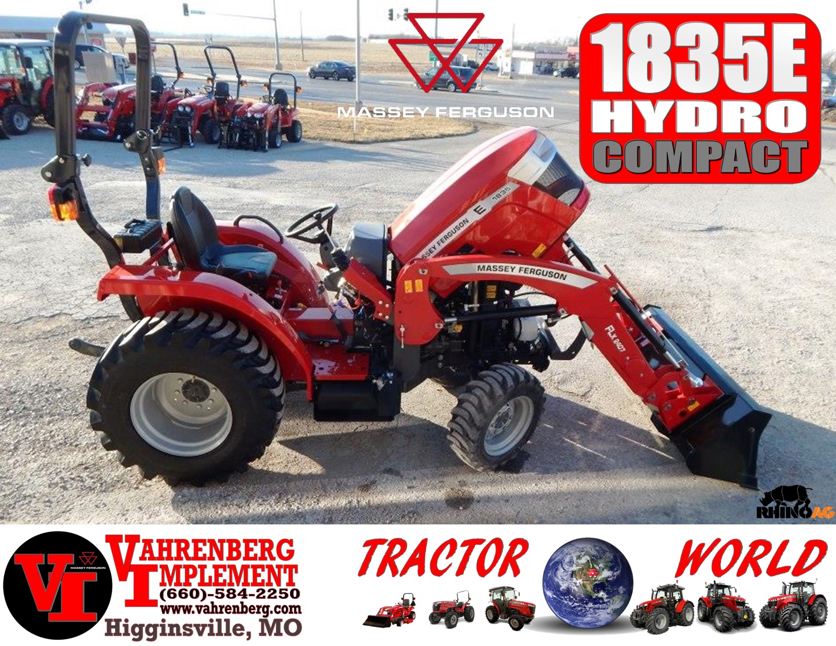 2022 Massey Ferguson 1835E HYDRO Tractor