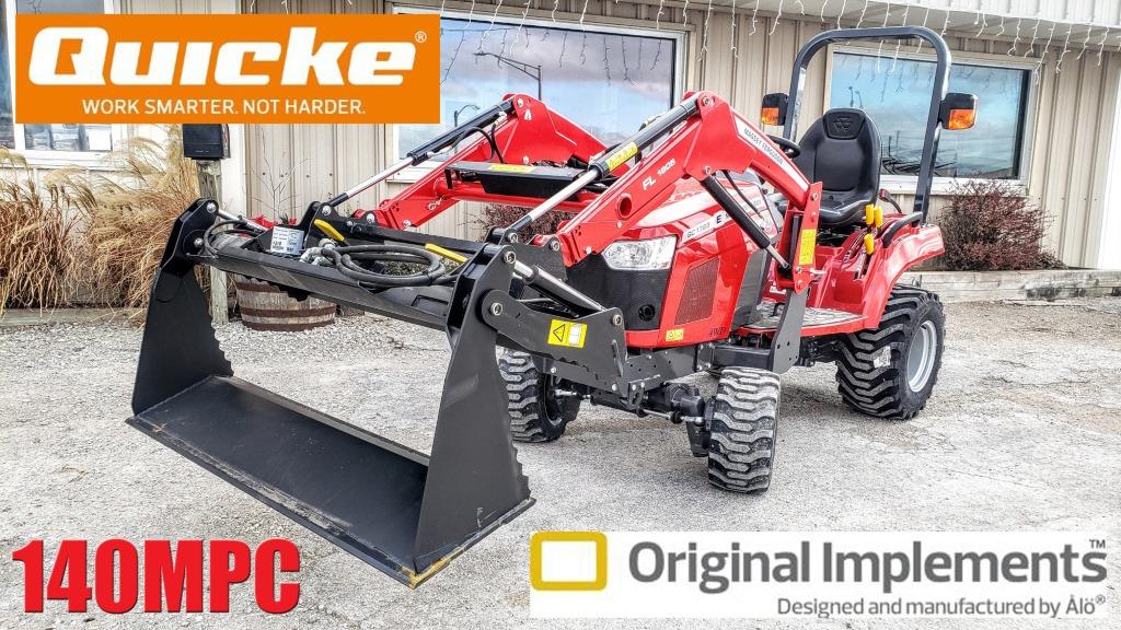 2024 Alo Quicke 140 MPC 4-N-1 Bucket