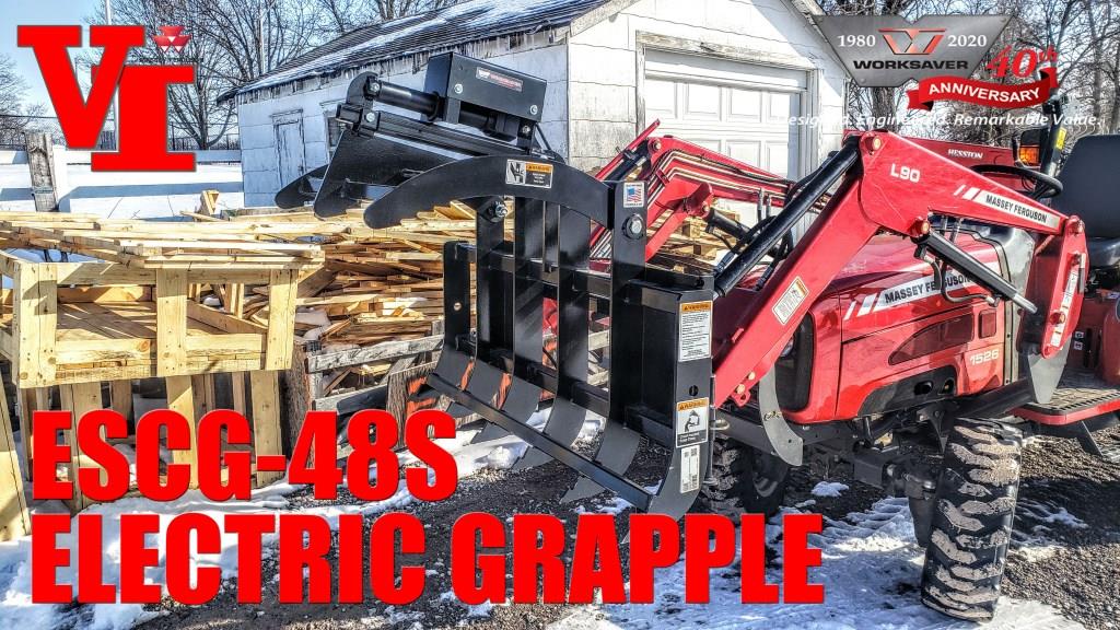 2024 Worksaver ESCG-48S Grapple