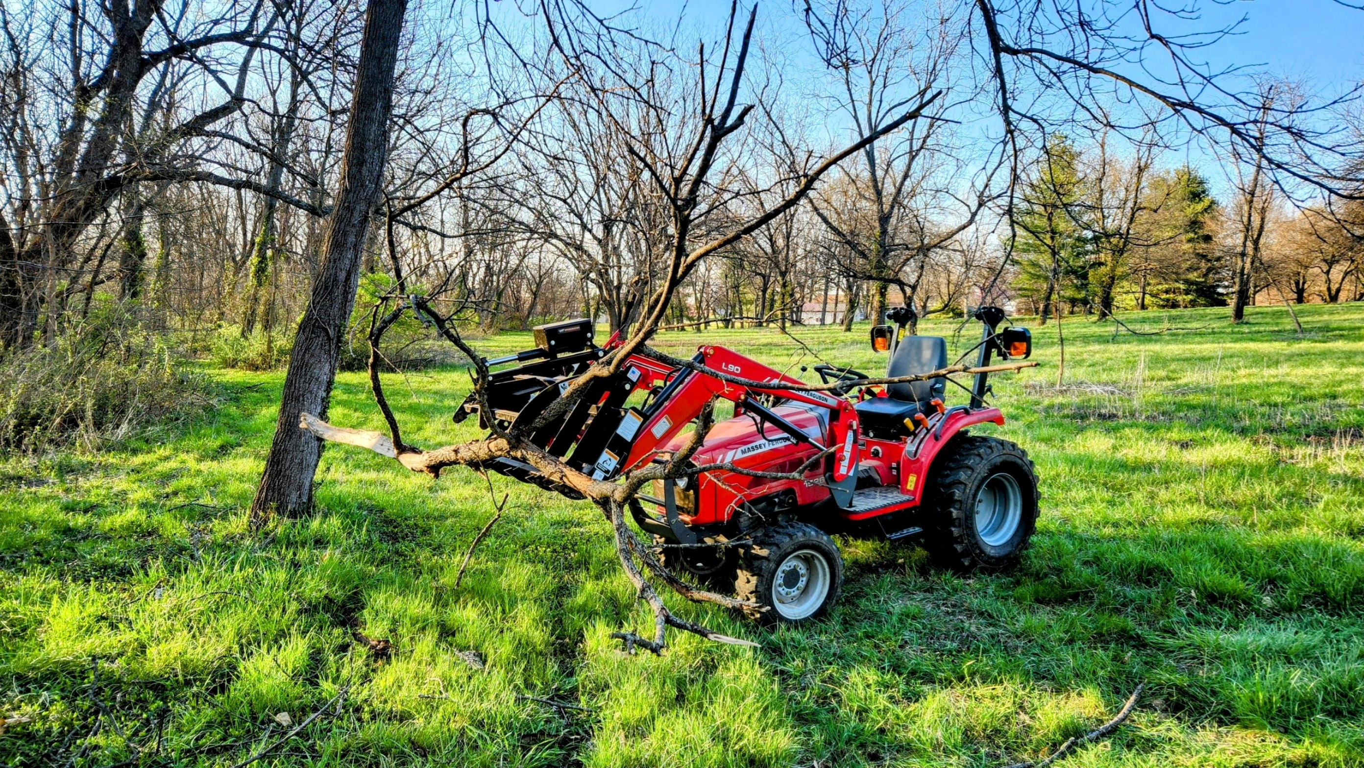 2024 Worksaver ESCG-48S Grapple Rake