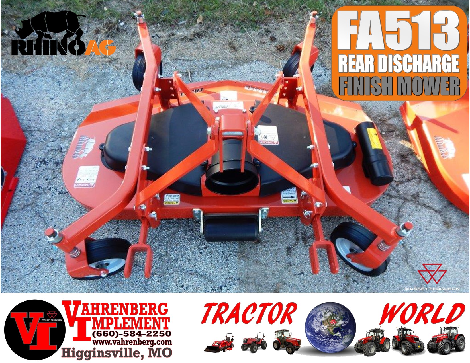 2024 Rhino FA513 Mower/Finishing