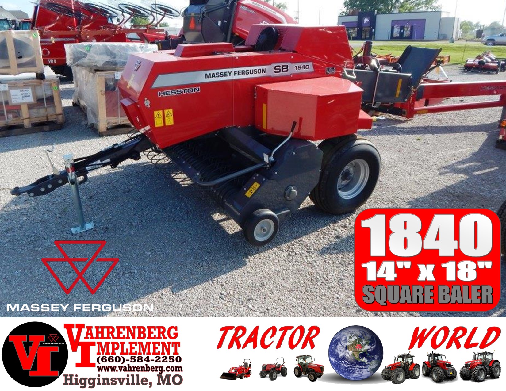 2024 Massey Ferguson 1840 Baler/Square