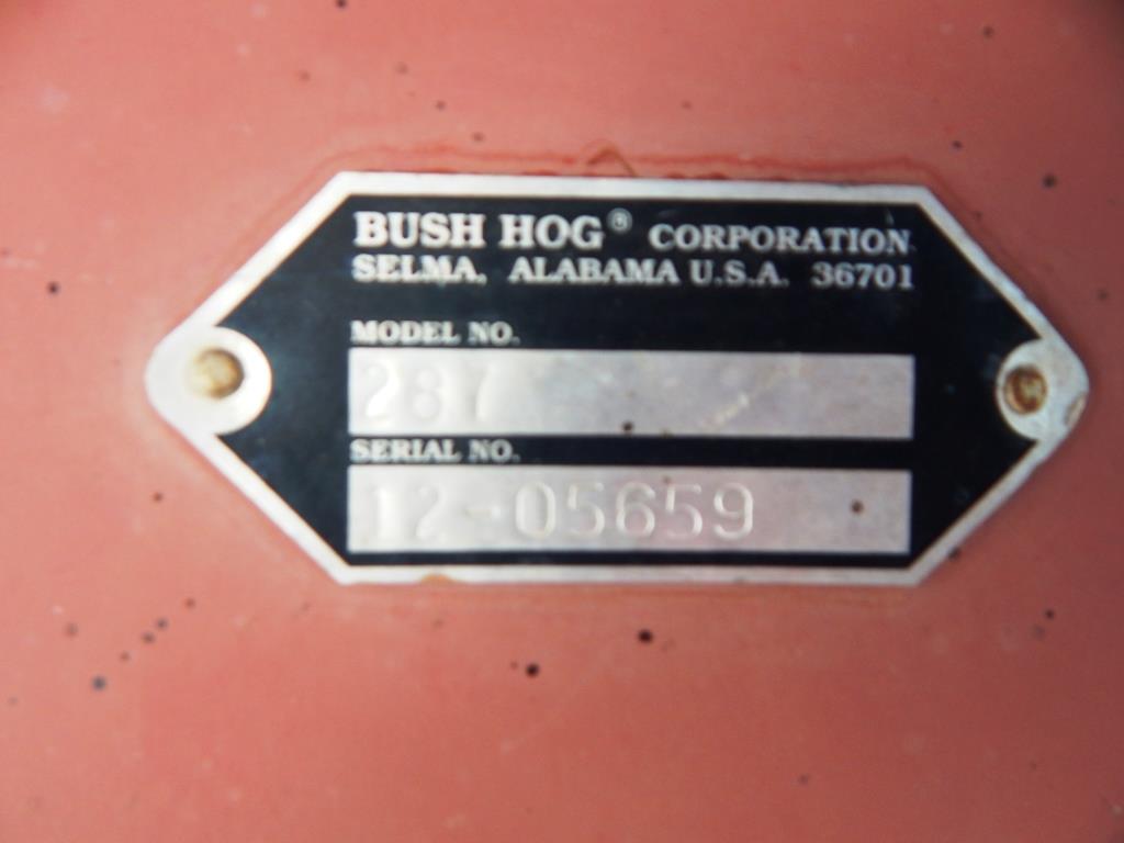 Bush Hog 287 Mower/Rotary Cutter