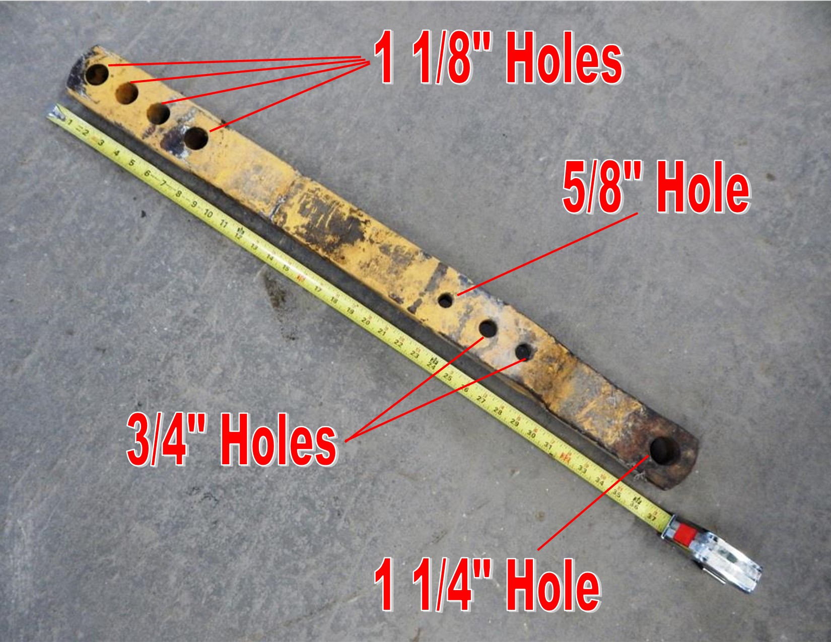 John Deere Offset Drawbar Hitch