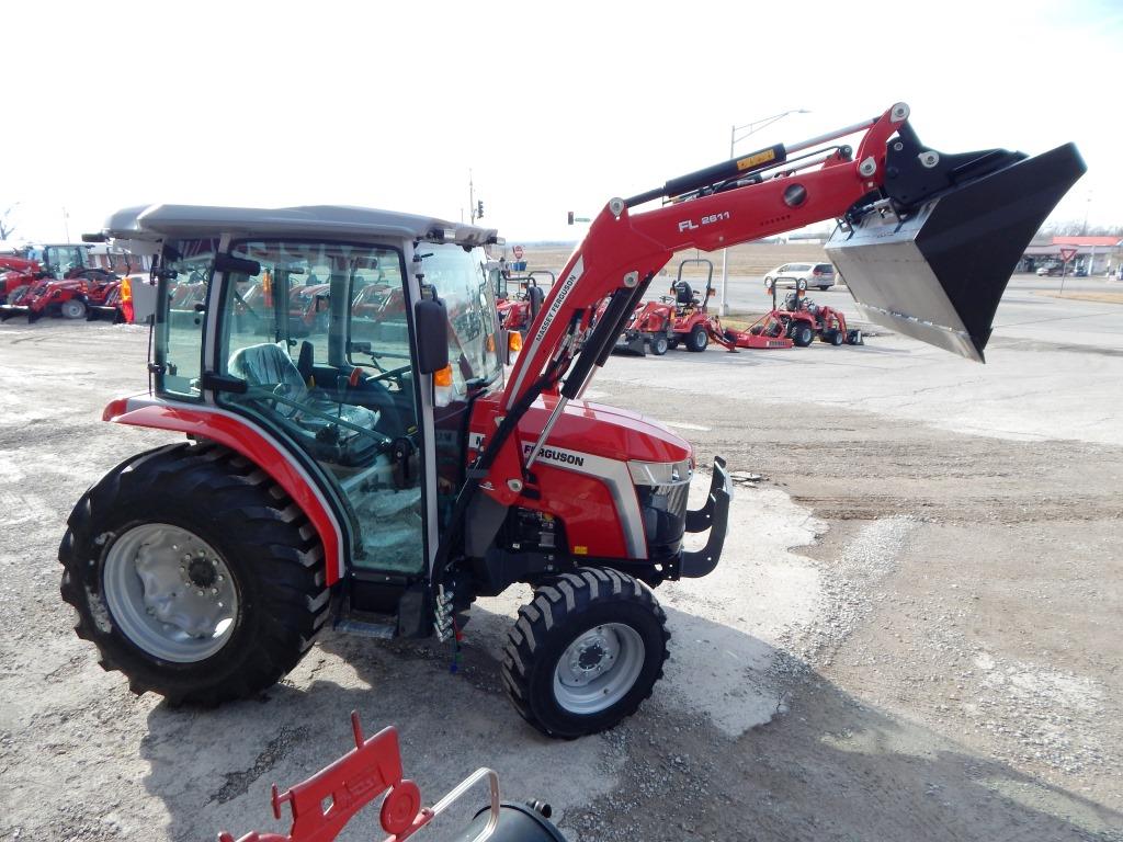 2025 Massey Ferguson 1M.40 eHydro Deluxe Cab Tractor