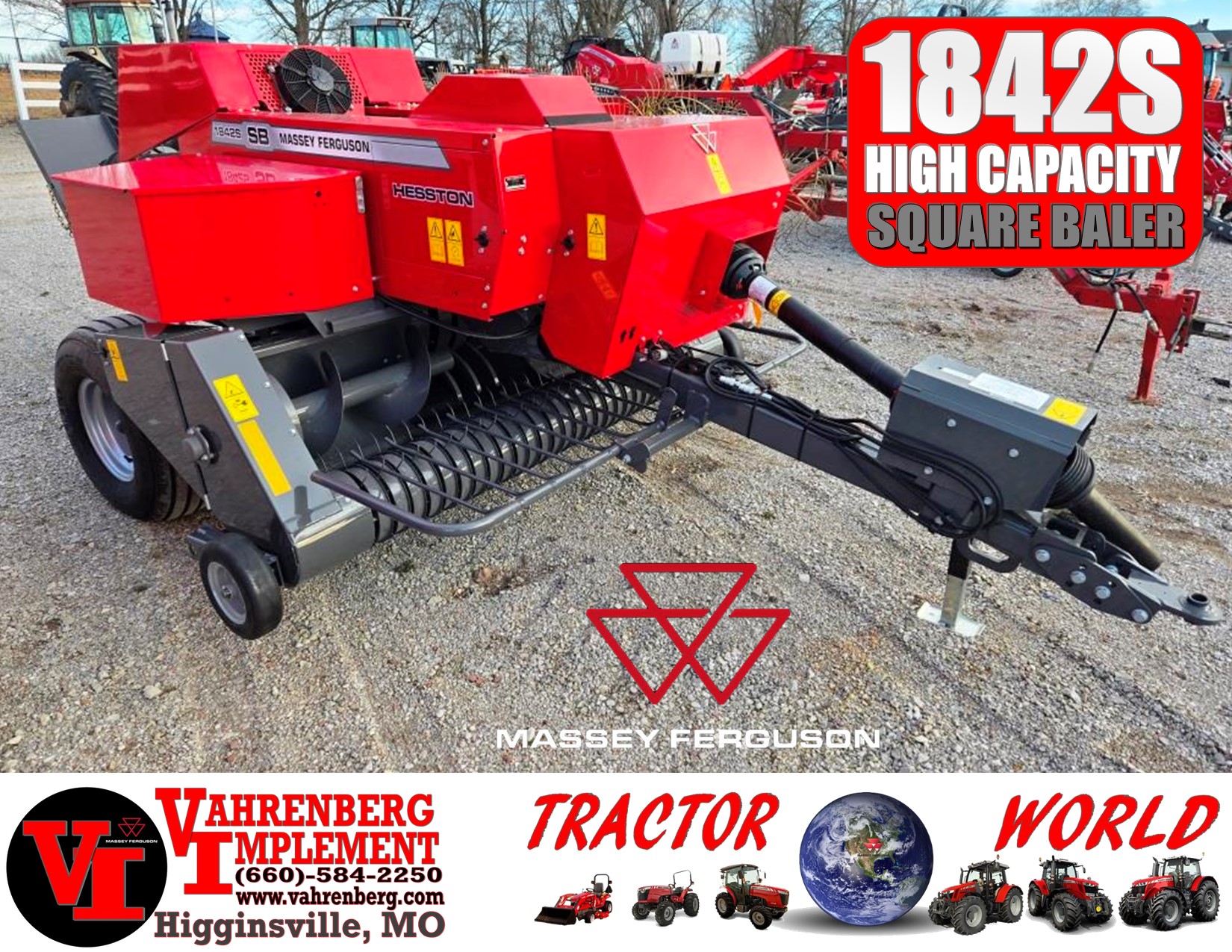 2024 Massey Ferguson 1842S Baler/Square