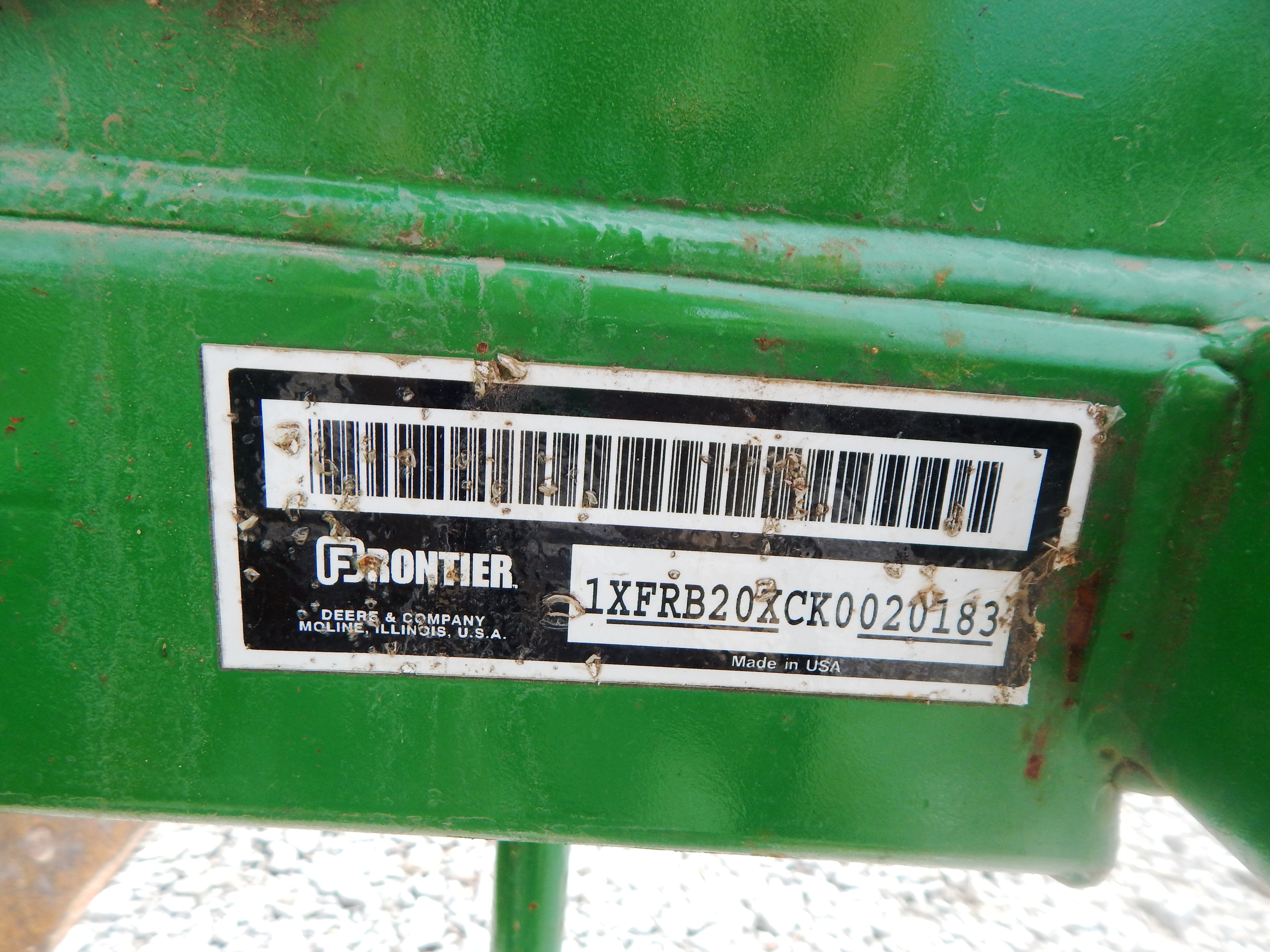 2019 Frontier RB2072 Blade