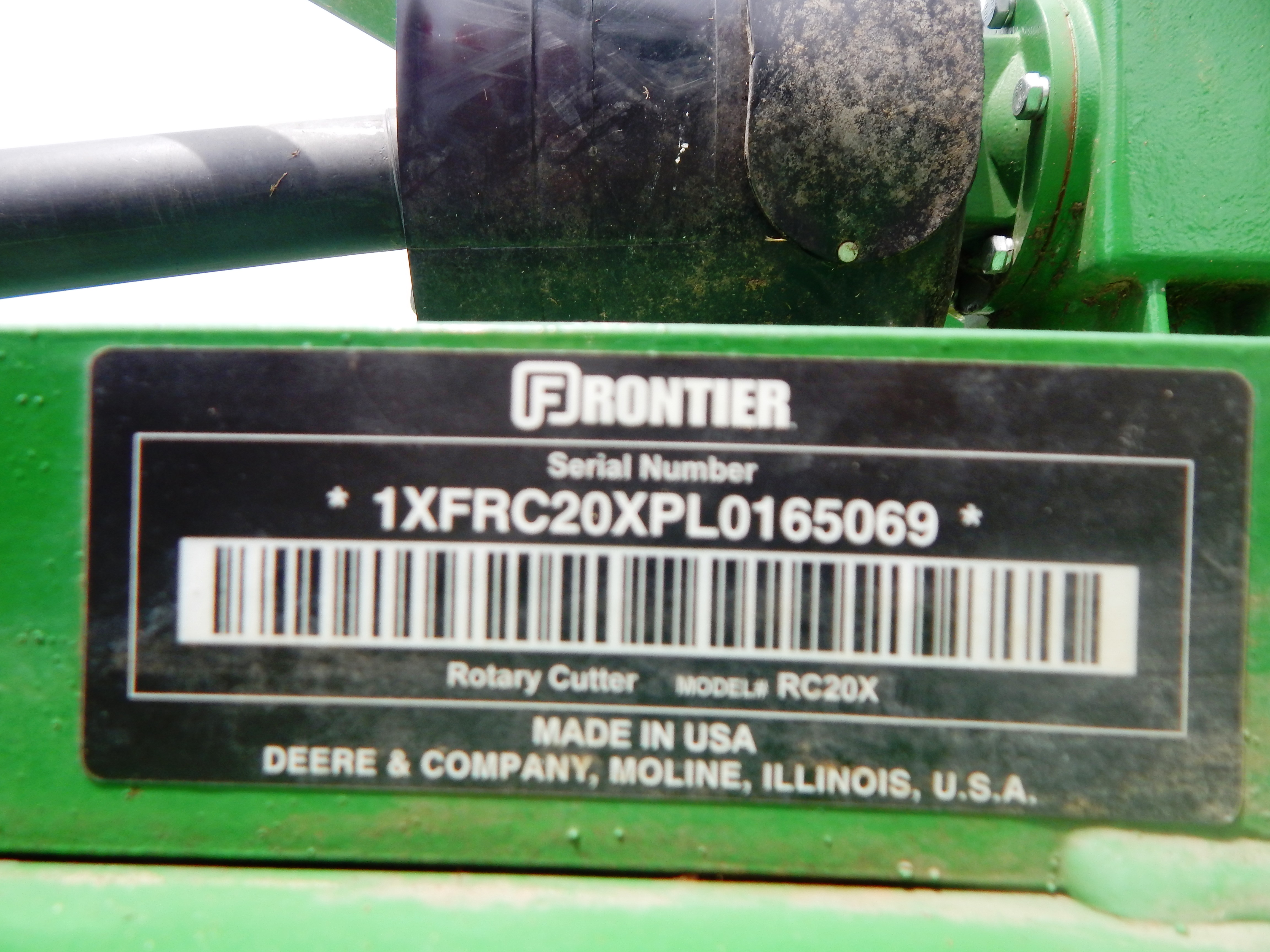 2020 Frontier RC2072 Mower/Rotary Cutter