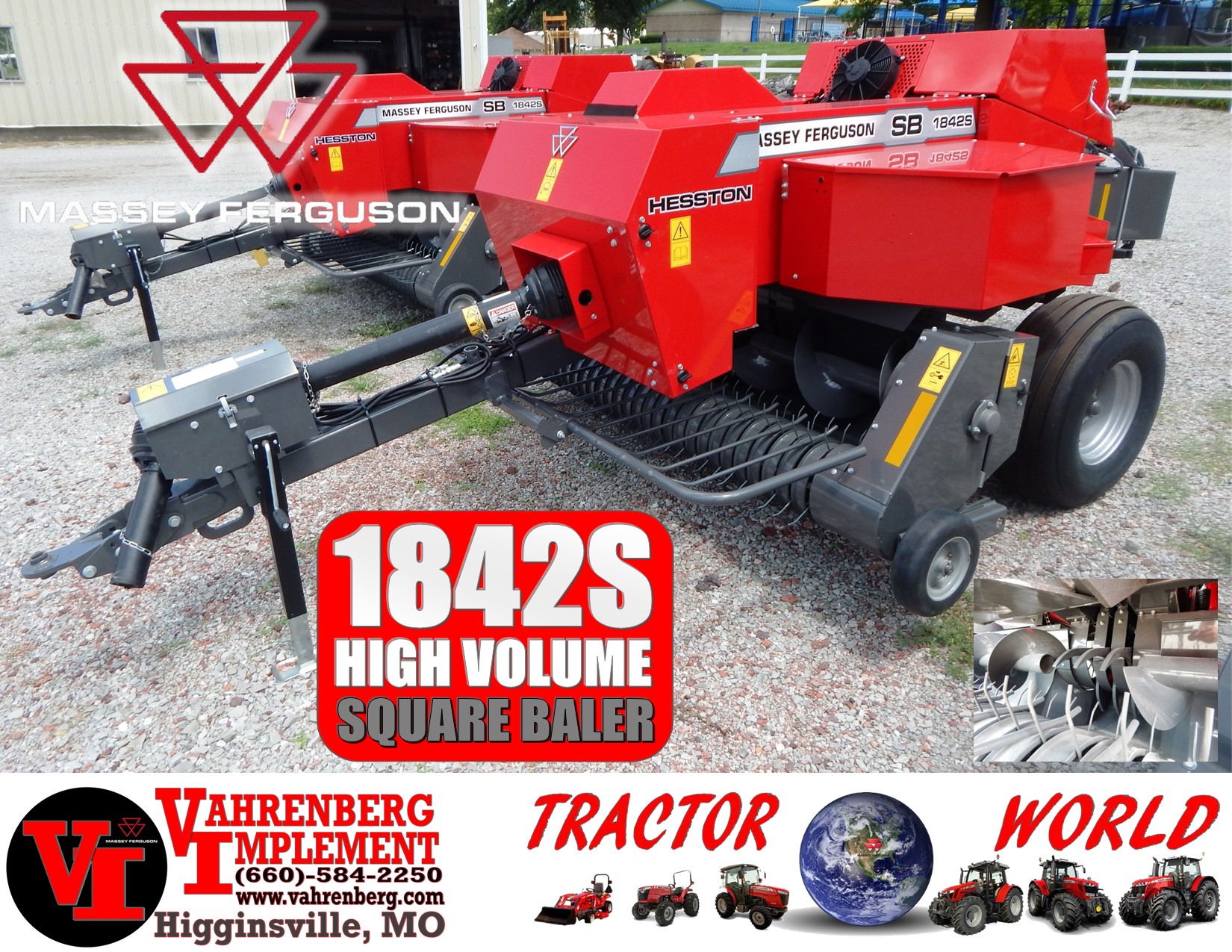 2025 Massey Ferguson 1842S Baler/Square