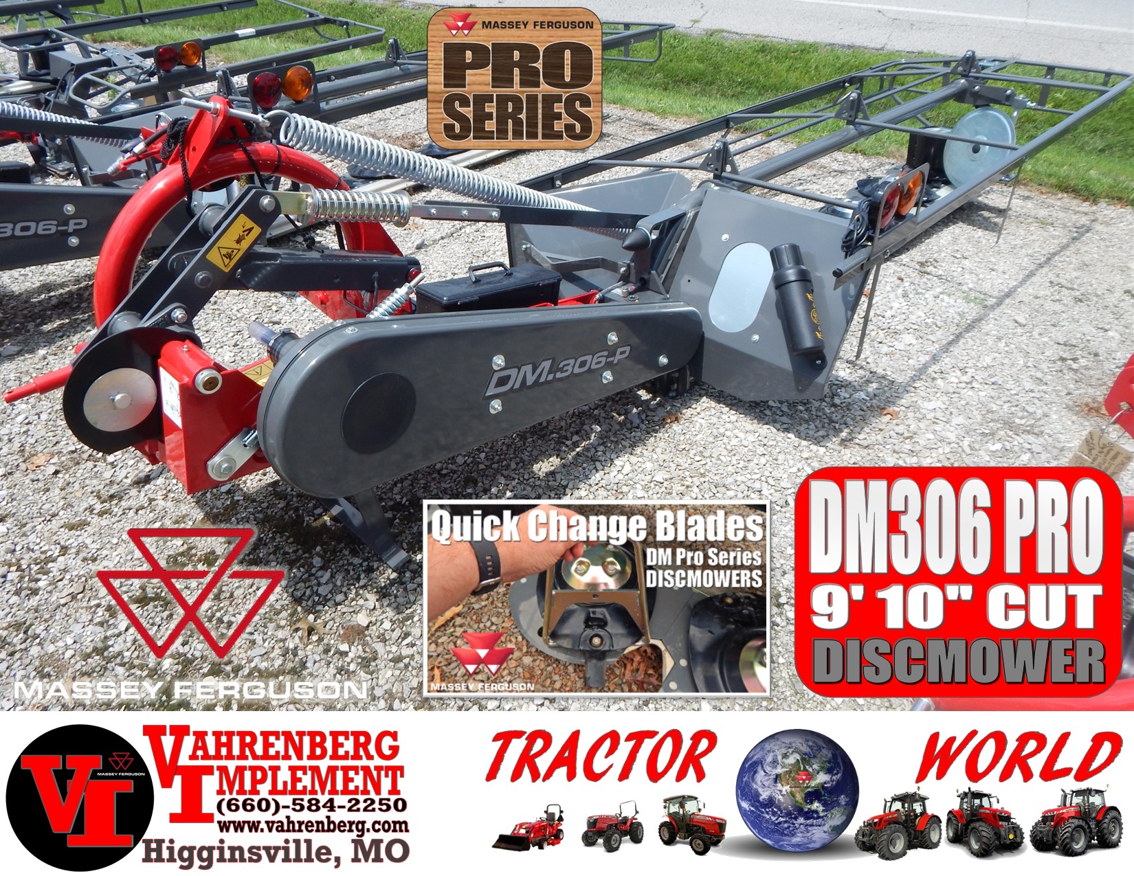 2025 Massey Ferguson DM306 Pro Mower/Disc
