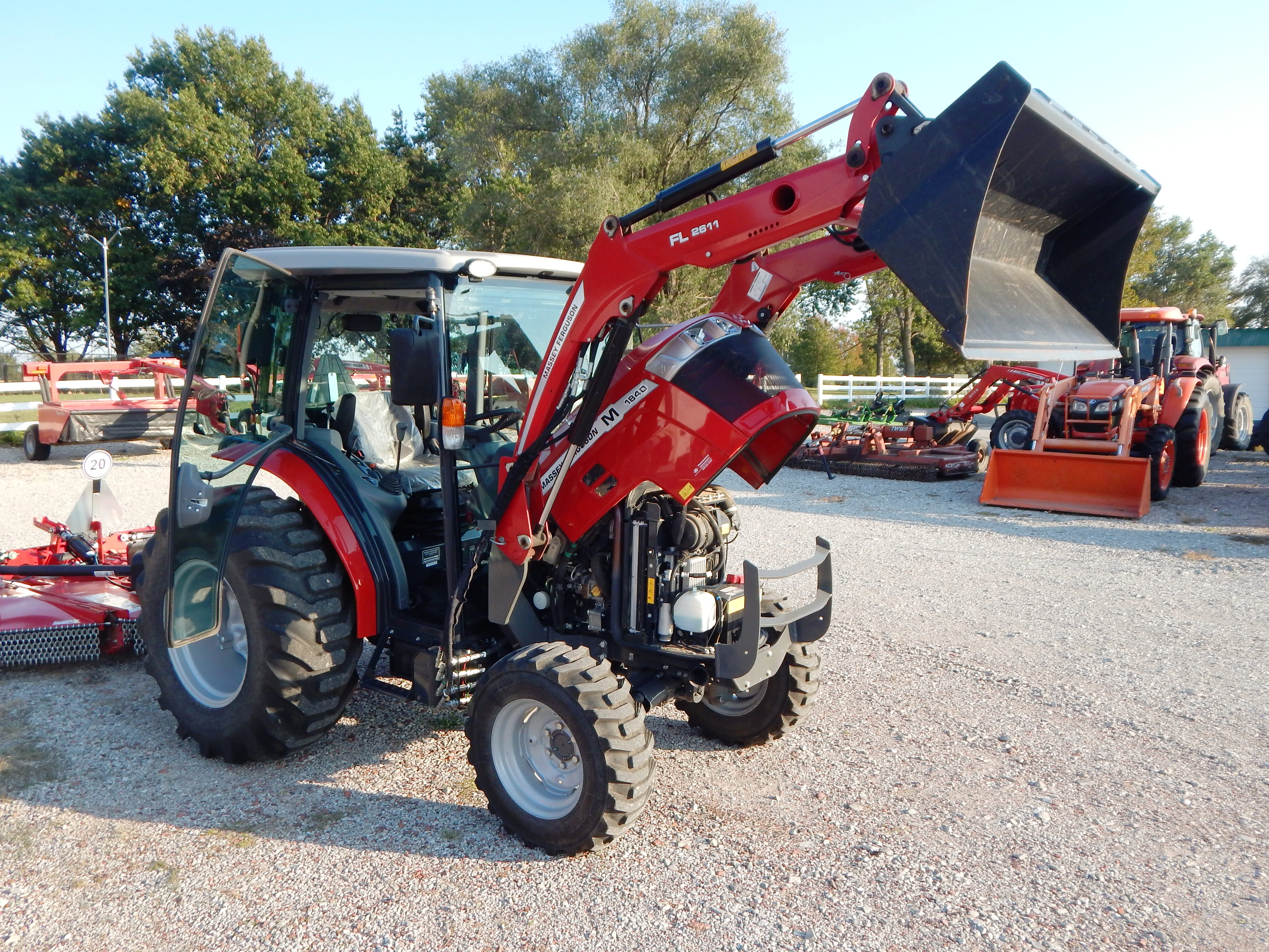 2023 Massey Ferguson 1840M eHydro Deluxe Cab Tractor