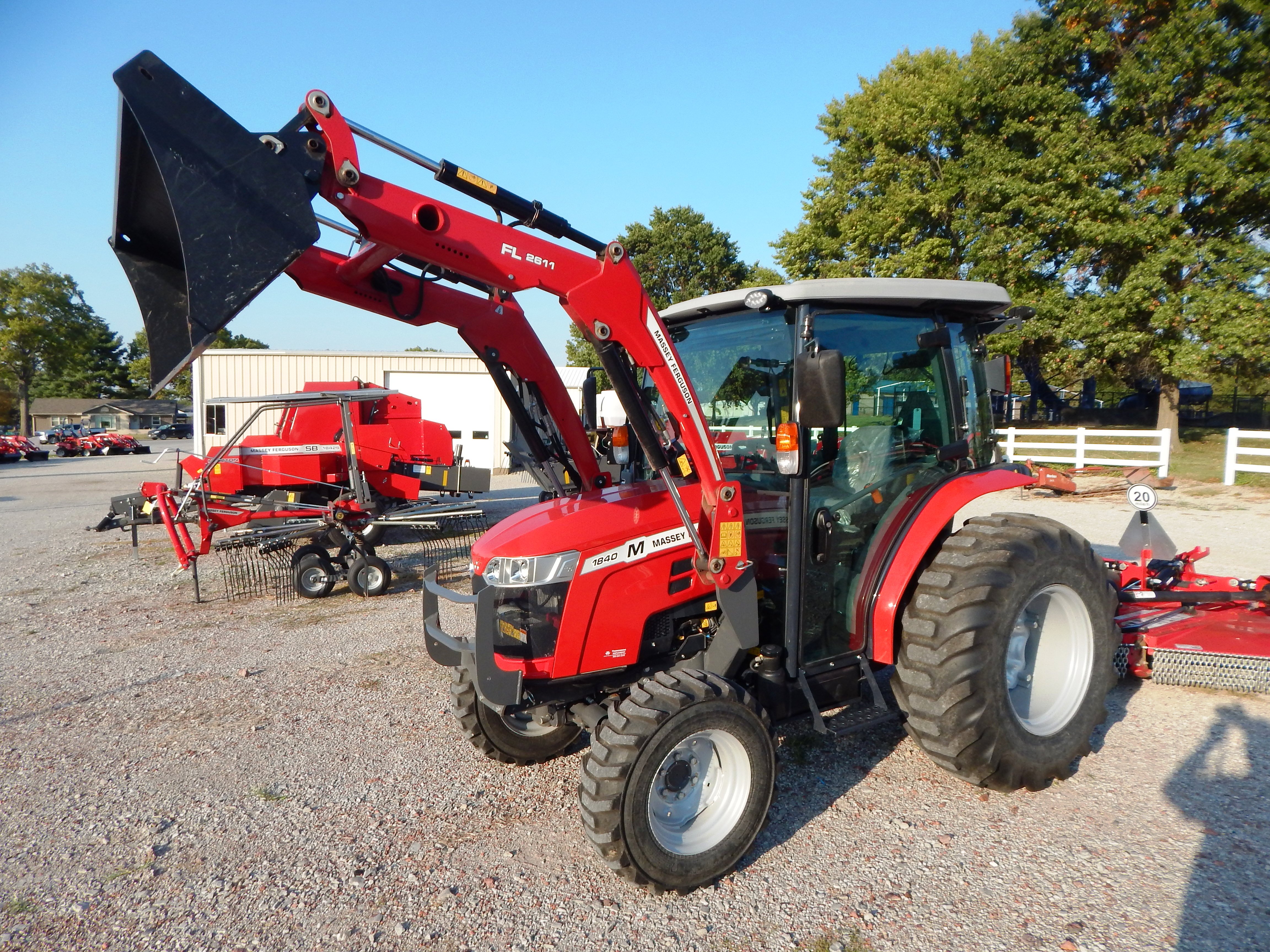 2023 Massey Ferguson 1840M eHydro Deluxe Cab Tractor