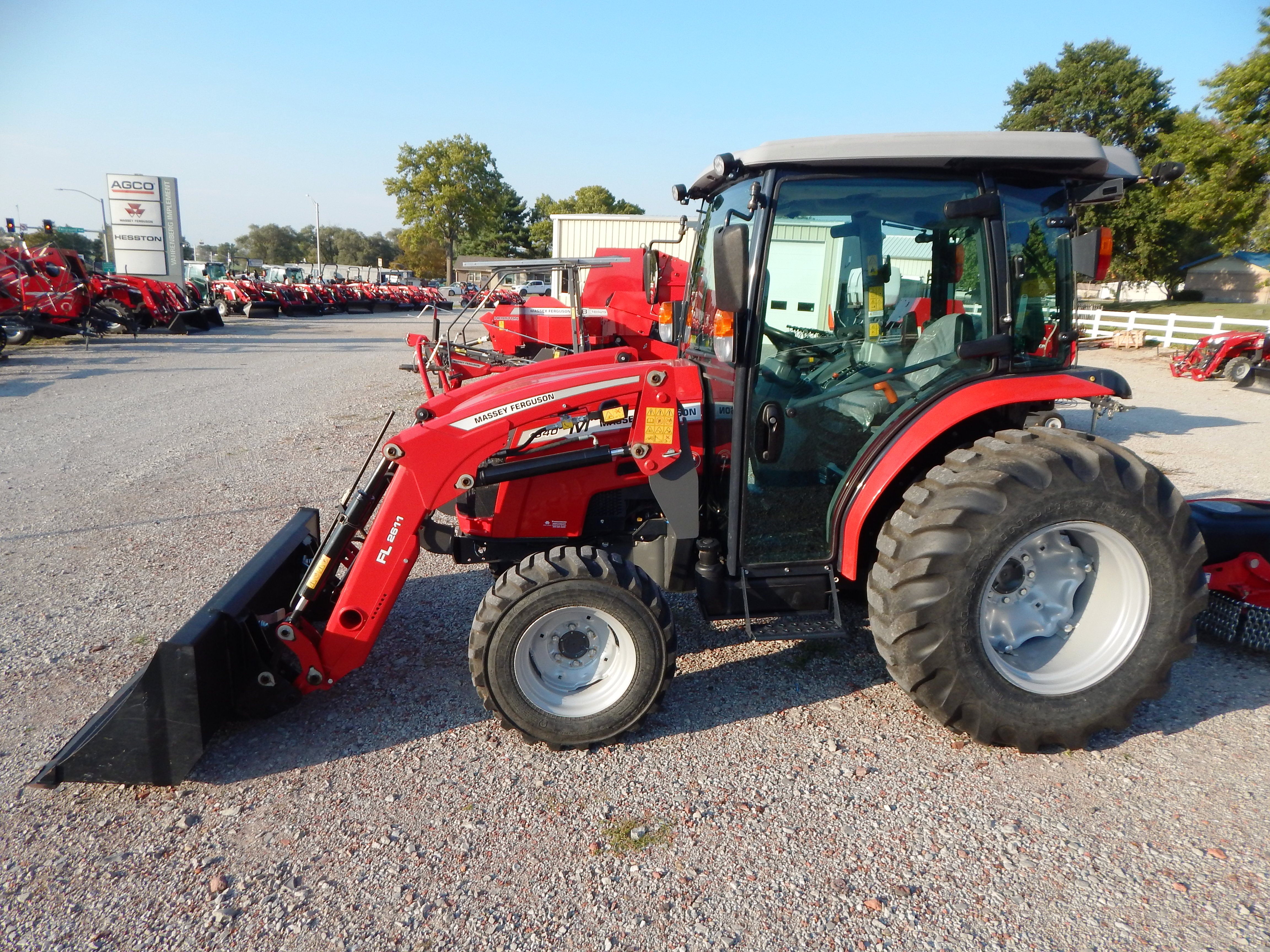 2023 Massey Ferguson 1840M eHydro Deluxe Cab Tractor