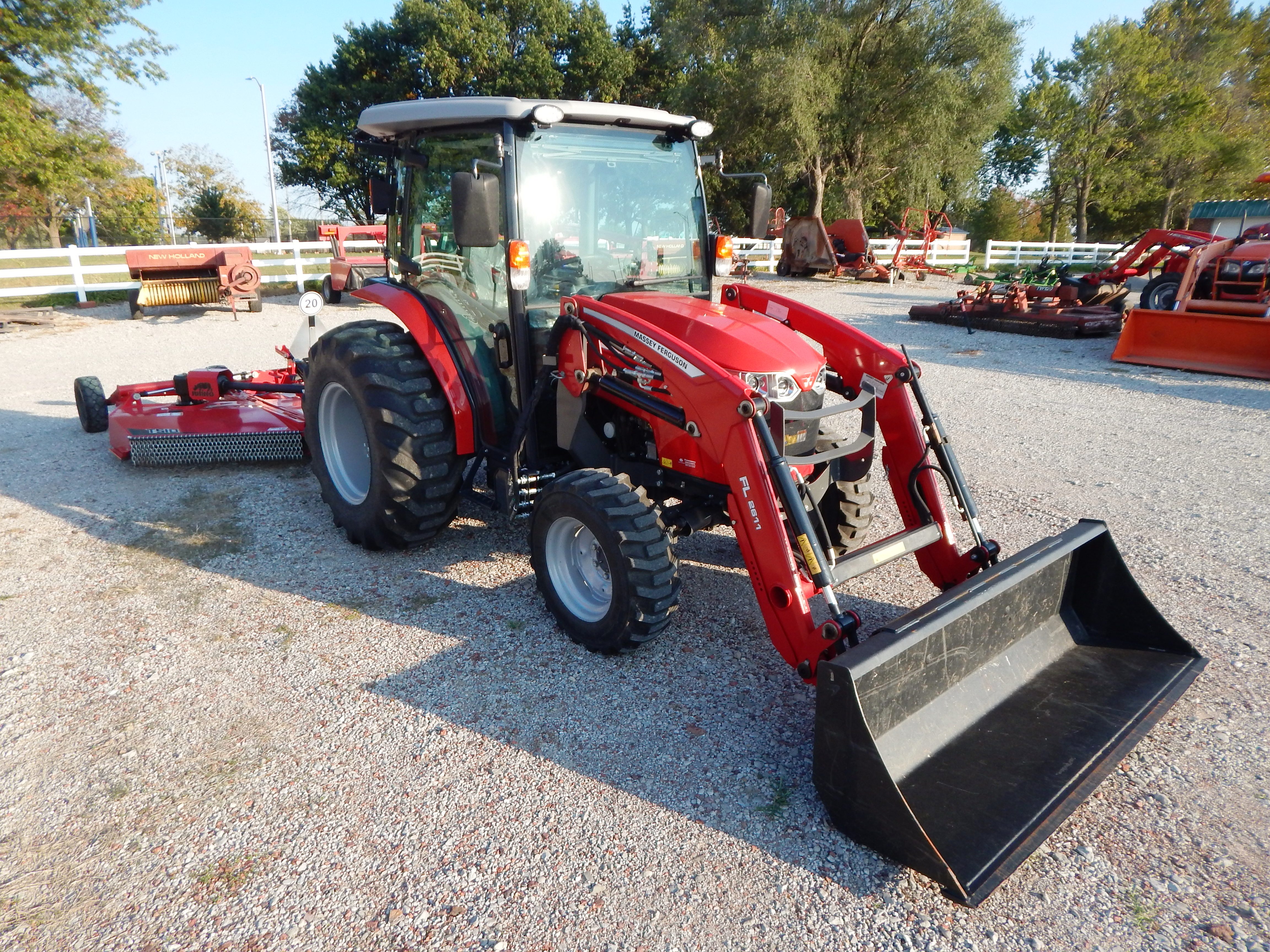 2023 Massey Ferguson 1840M eHydro Deluxe Cab Tractor