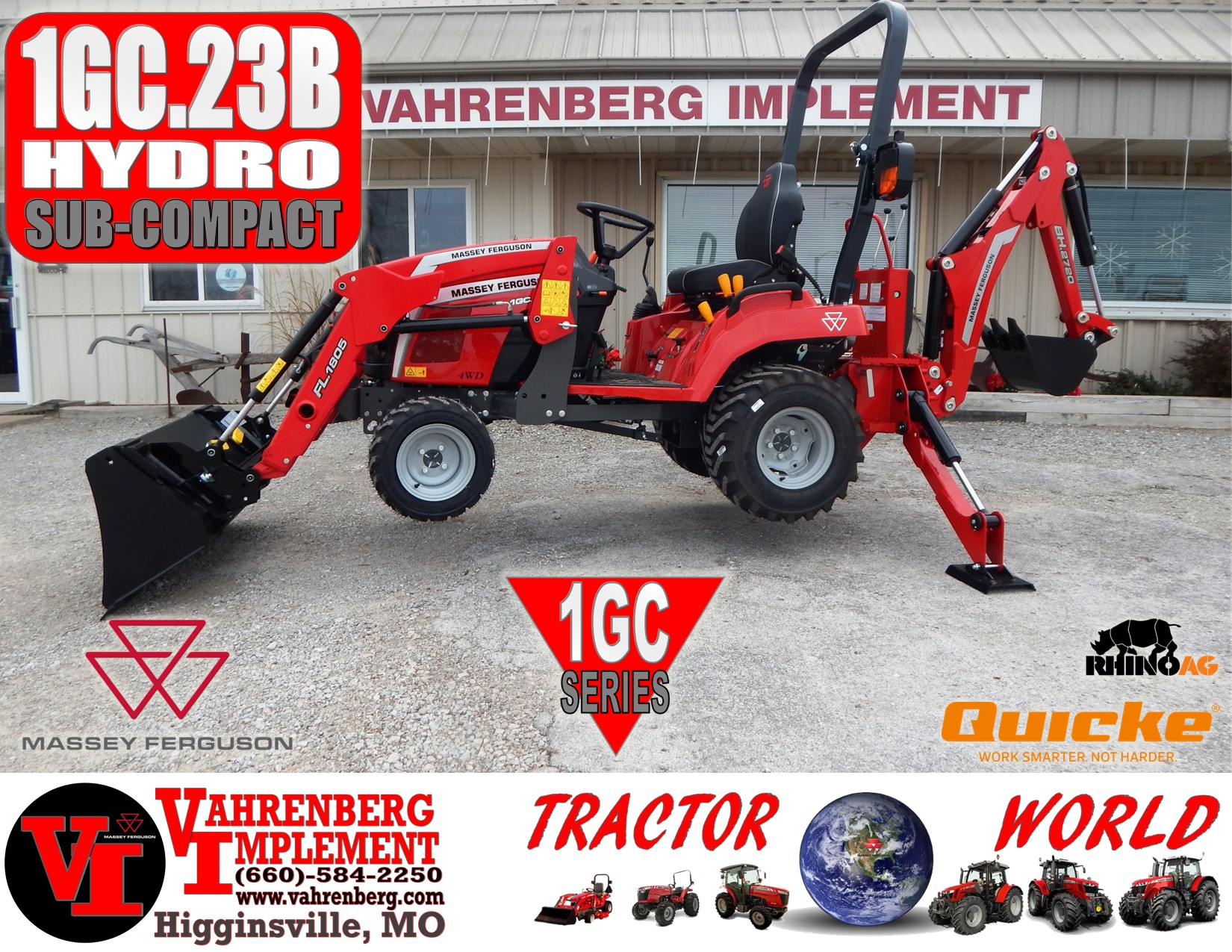 2025 Massey Ferguson 1GC.23B Tractor